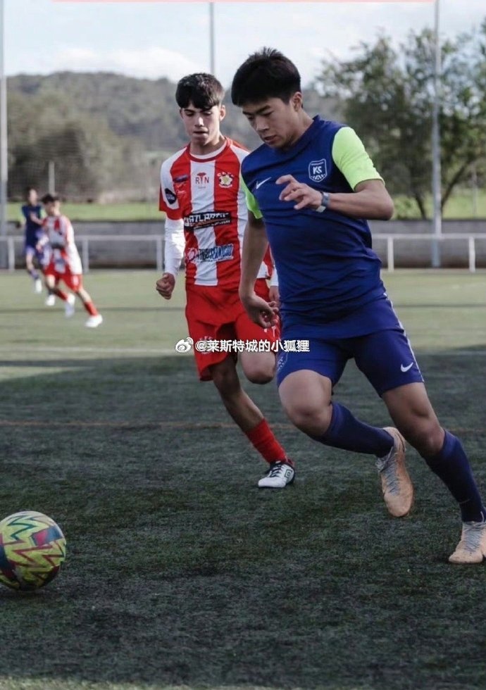 效力巴達洛納U16的中國球員汪修昊，入選西班牙加泰羅尼亞大區隊
